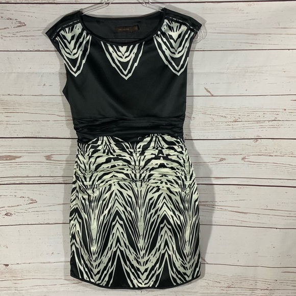Limited black and white zebra print dress - Picture 1 of 5